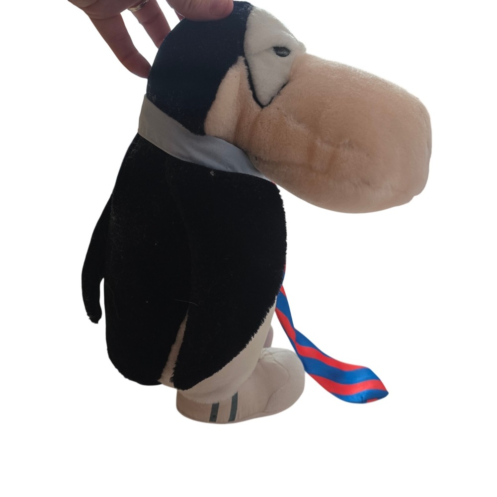VTG 1985 Dakin Bloom County Opus the‎ Penguin Plush 13 Inch Tuxedo Tie Sneaker